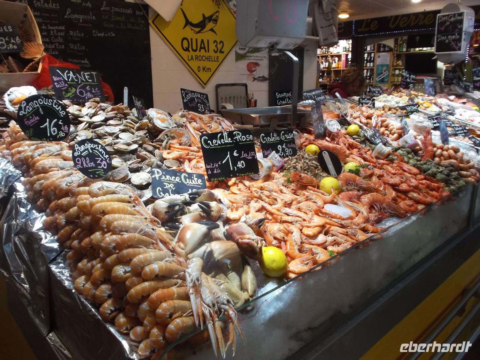 Große Markthalle in La Rochelle