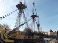 Nachbau der Fregatte 