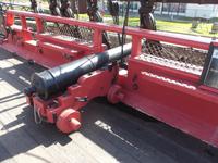 Schiffsartillerie auf der Fregatte 