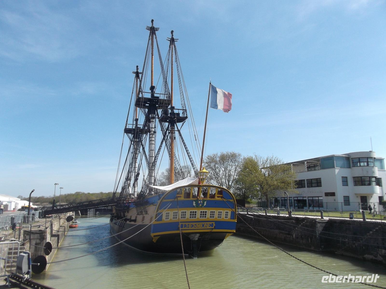 Nachbau der Fregatte 