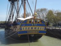 Nachbau der Fregatte 