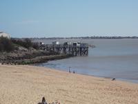 Setznetze im Flutbereich von Fouras