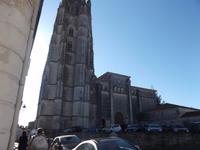 Turm der Pilgerkirche St. Eutrope in Saintes