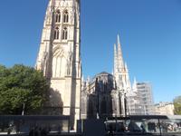 Tour Pey Berland und Cathedrale St. Andre in Bordeaux
