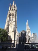 Tour Pey Berland und Cathedrale St. Andre in Bordeaux