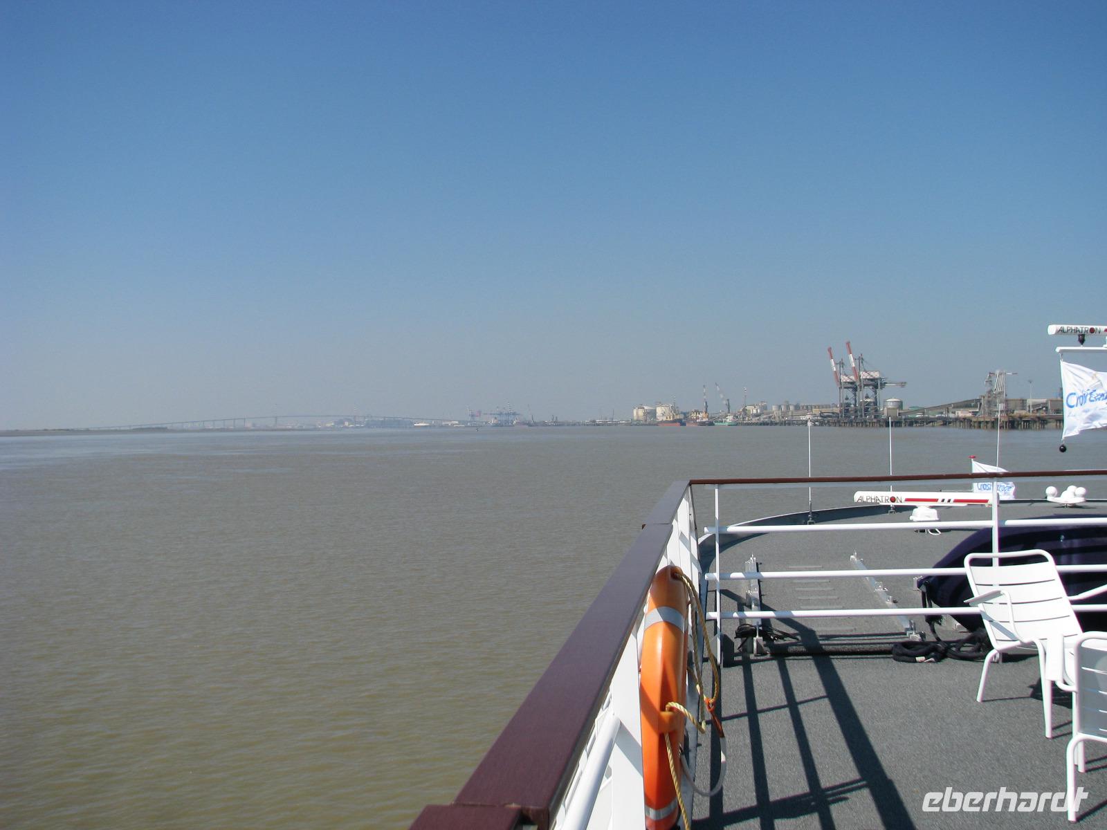 auf dem Weg zur Loiremündung