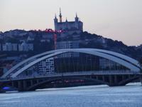 Lyon - ein letzter Blick auf Basilika Notre Dame de Fourviere 