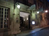 Avignon bei Nacht - Place Chrillon, Hotel Europa