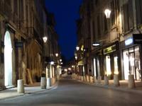 Avignon bei Nacht - Rue 