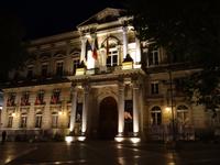 Avignon bei Nacht - Rathaus