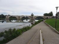 Avignon - die Brücke von Avignon am Tag
