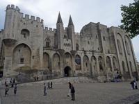 Avignon - Papstpalast bei Tag