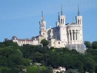 Lyon - Blick auf Notre-Dame de Fourviere