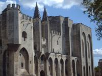 Der Papstpalast in Avignon