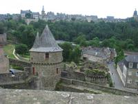 Unter- und Oberstadt Fougères