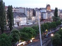 Strasbourg - Blick aus dem Hotel