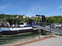 Lyon - Hausboot an der Saone