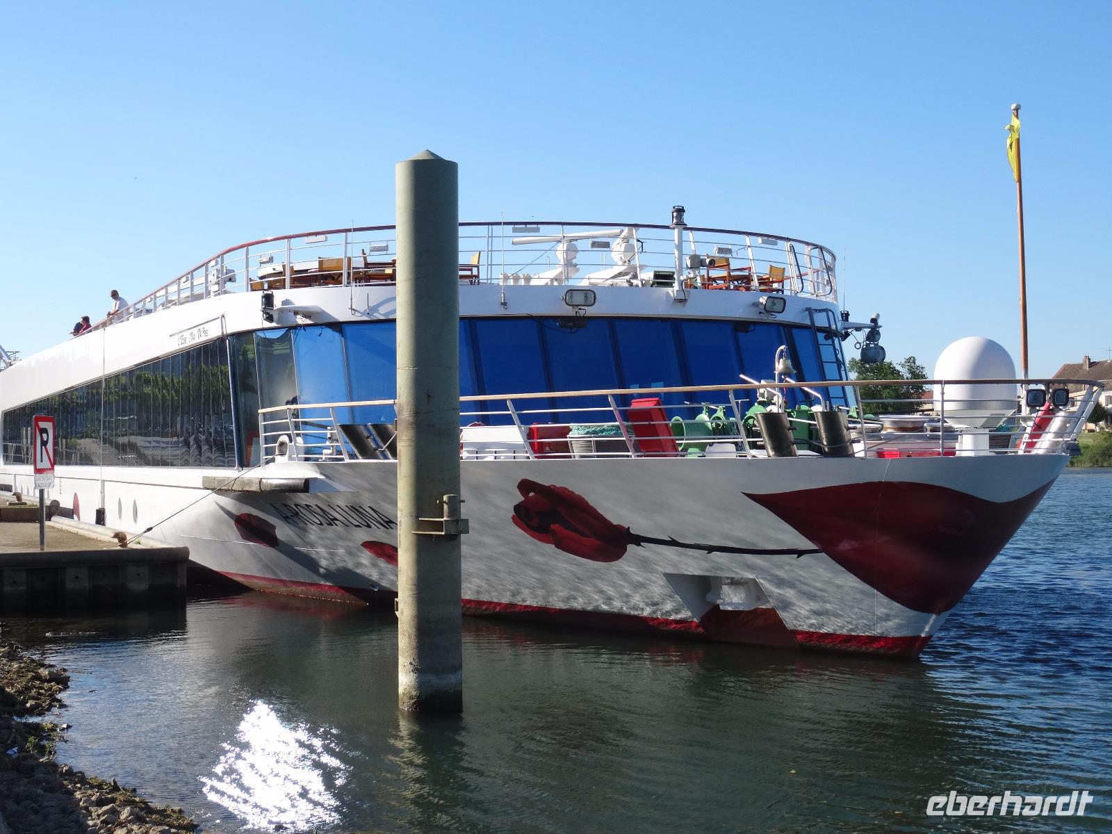 Anlegestelle der A-ROSA LUNA