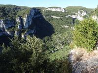 Ausflug in die Ardeche - Blick auf die Ardeche an der 