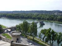 Tag 2 - 3 - Ausblicke von der Panoramaterrasse  Avignon (2)