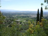 Tag 4 - 2 - Blick auf Vaucluse-Plateau