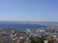 Tag 8 - 7 - Blick vom Hügel auf Marseille (2)