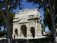 Tag 9 - 2 - Bummel durch Orange (8) - Triumphbogen