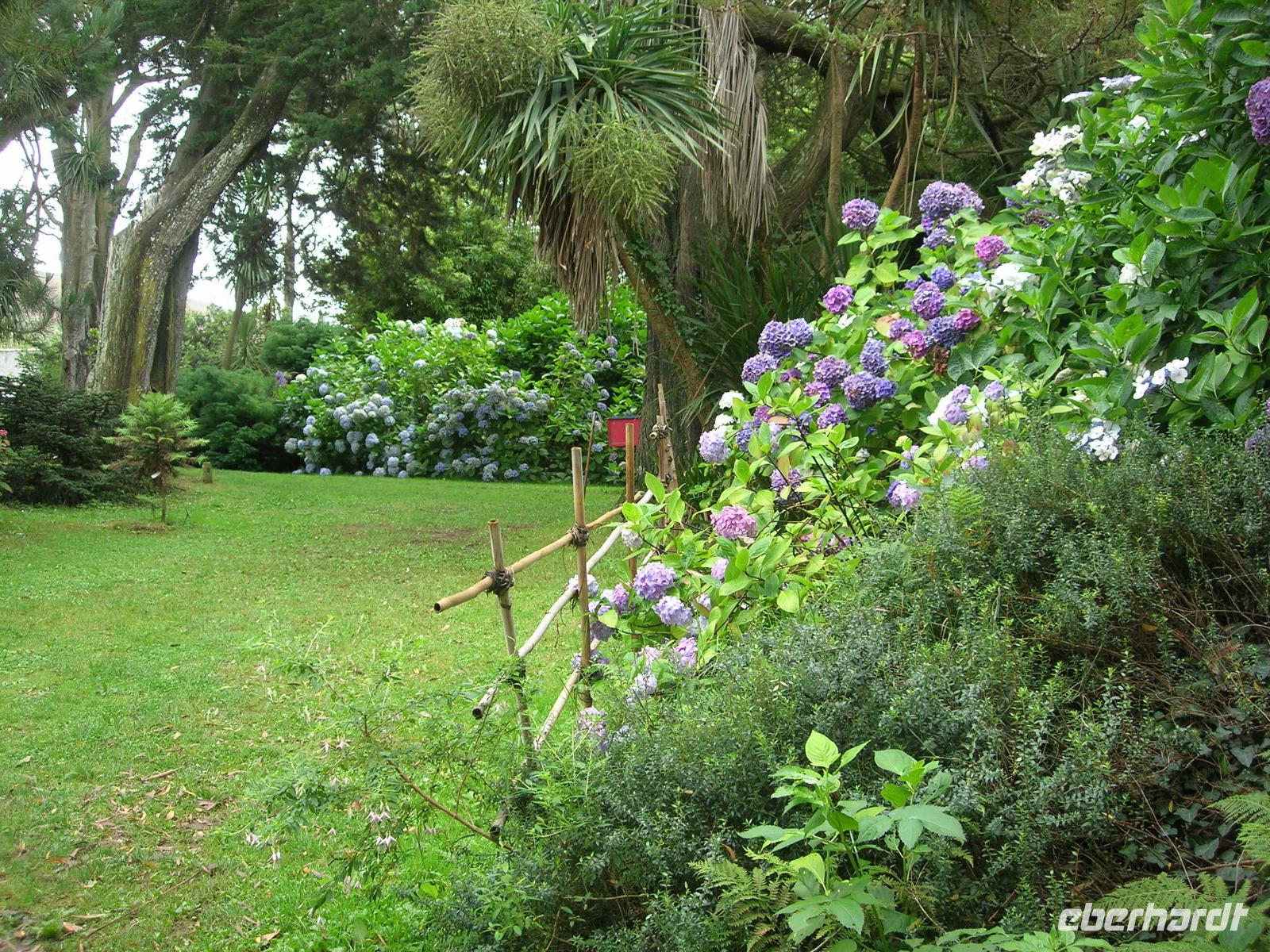 Chateau de Vauville, Botanischer Garten