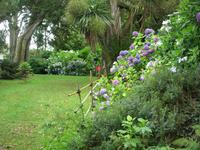 Chateau de Vauville, Botanischer Garten