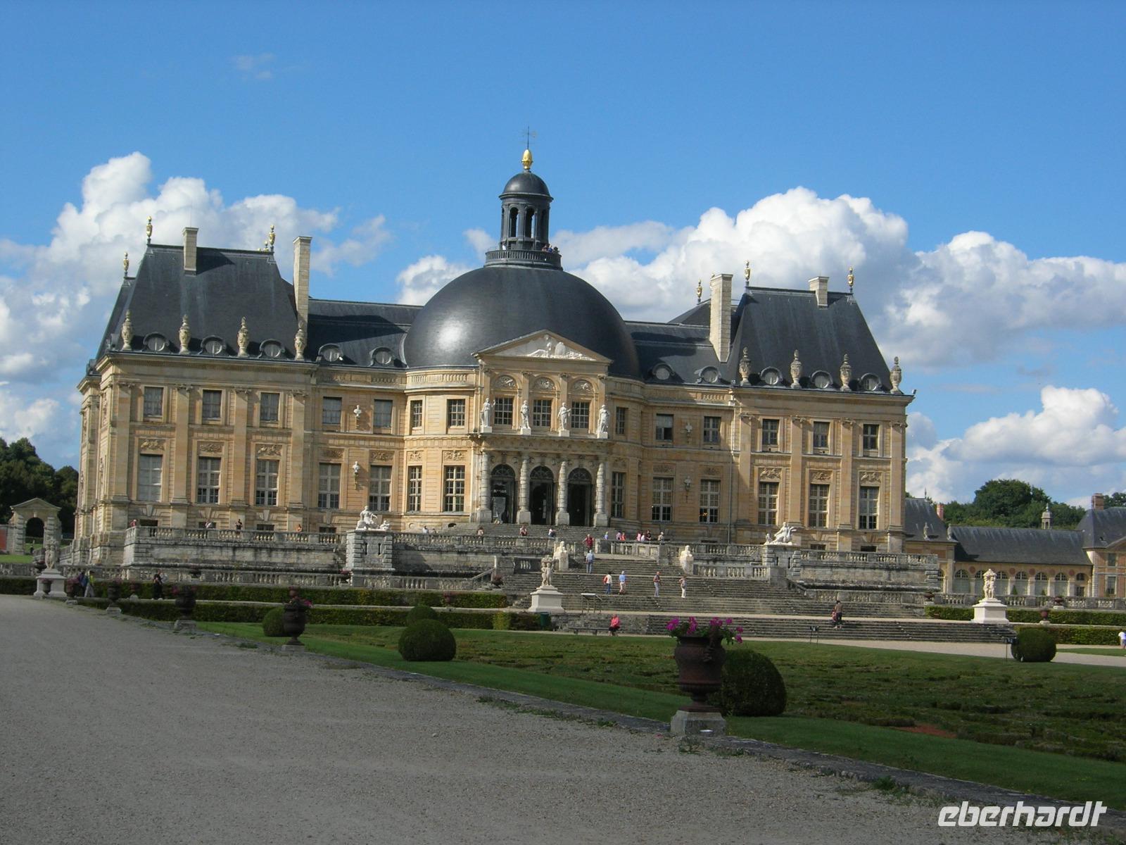 Chateau de Vaux-le-Vicomte, Gartenseite