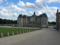 Chateau de Vaux-le-Vicomte, Hofseite