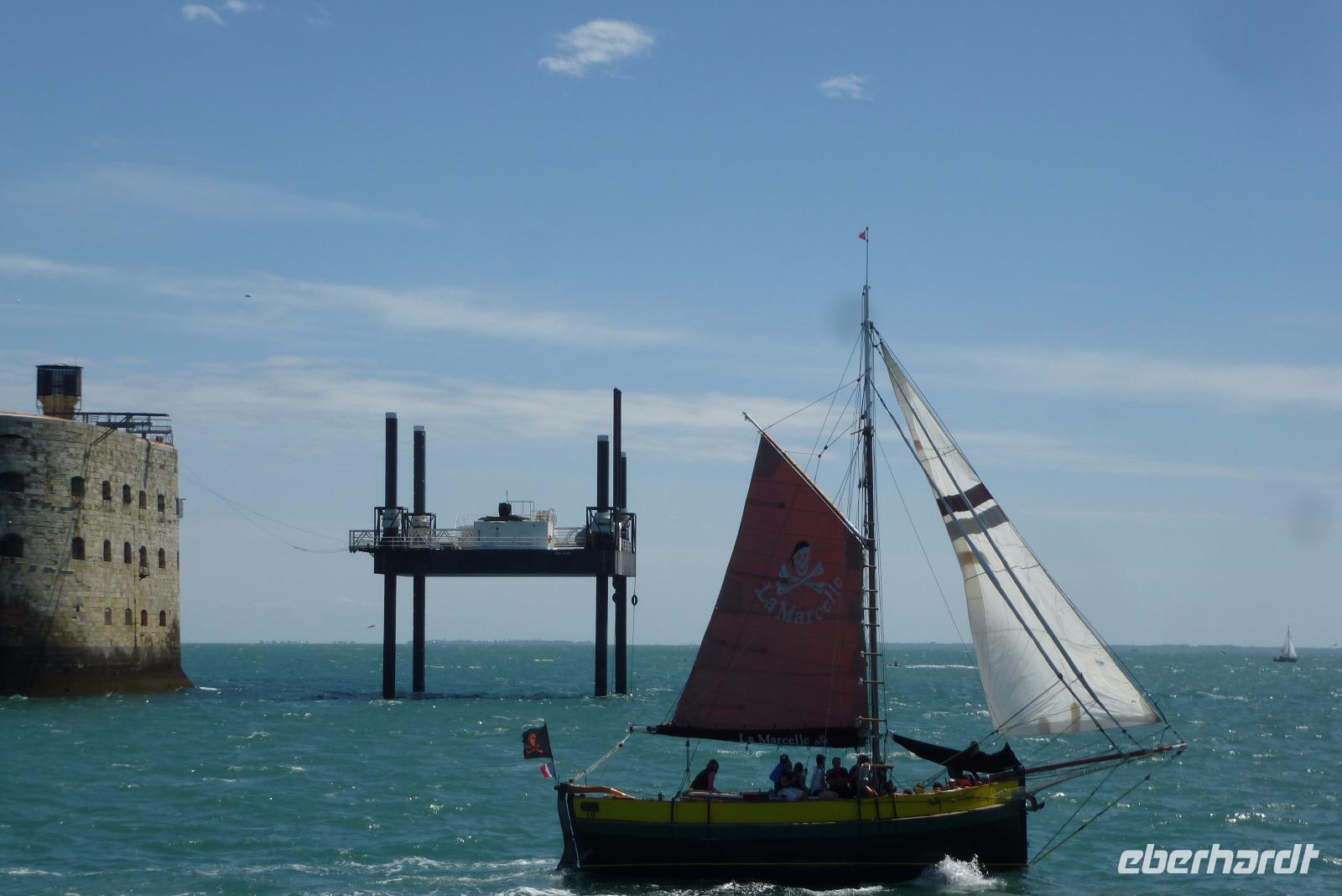 Bootsfahrt zum Fort Boyard (3)