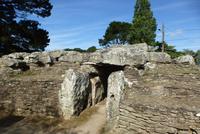 Tumulus (Dolmen)  Megalithanlage bei Pornic, (1)