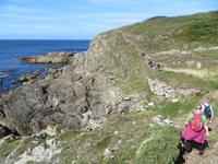 auf dem Weg zum Point du Raz