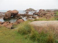 rosa Granitküste bei Tregastel