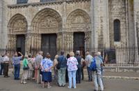Eingang der Kathedrale von Chartres