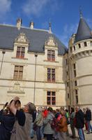 Bestaunen des Schlosses Azay-le-Rideau