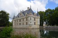 Chateau Azay-le-Rideau mit Schlossgarten