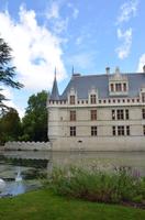 Chateau Azay-le-Rideau mit Schlossgarten