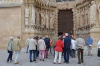 Bestaunen der Kathedrale von Reims