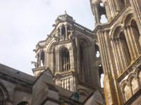 Laon, Kathedralenturm mit den berühmten Ochsen