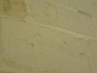 Ritzzeichnungen im Kerker der Tempelritter, Coudray-Turm im Schloss Chinon