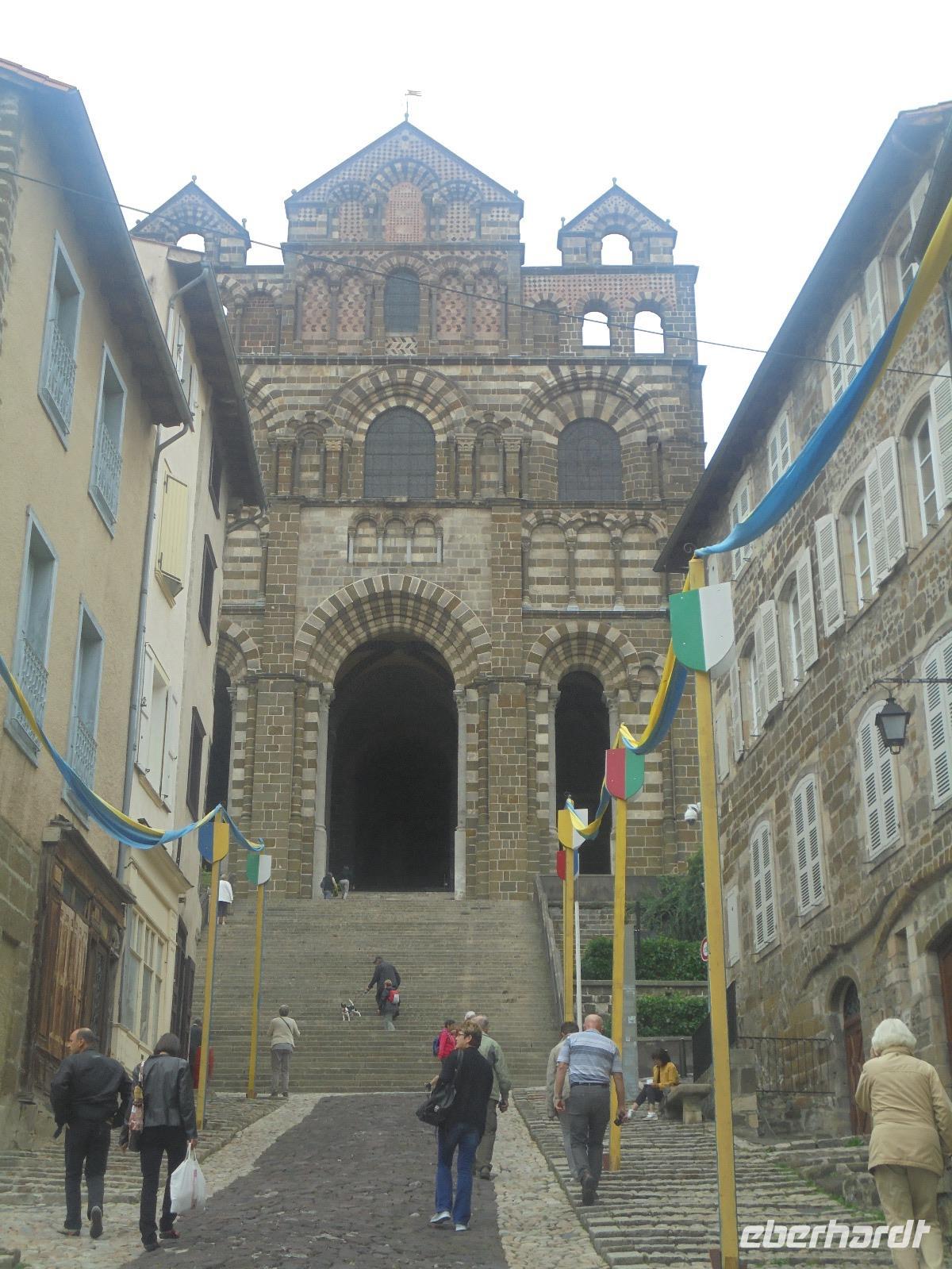 Le Puy en Velay - Aufgang zur Kathedrale
