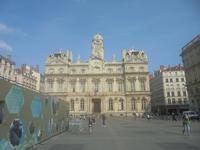 Lyon, Rathaus und Neustadt-Platz 