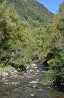 Blick von der Brücke Pont Romanic d'Ordino