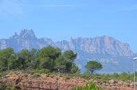 Blick auf Montserrat