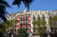 Prächtige Fassaden Barcelonas