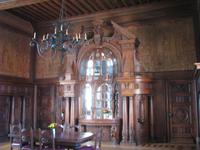 Saal des Abtes im Château du Clos Vougeot