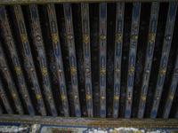 kunstvoll verzierte Decke