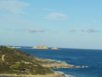 Blick auf die Halbinsel La Pietra - Die Rothaarige